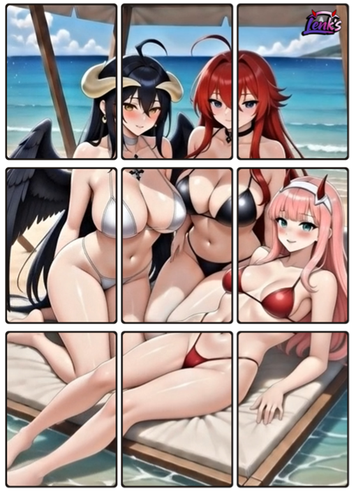 LCC Metal Puzzle - Summer
