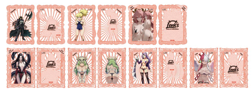 LCC Metal Cards - Waifu (Wave 3)