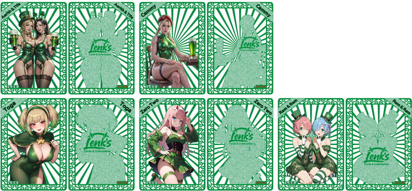 LCC Metal Cards - St Patricks Day 2026