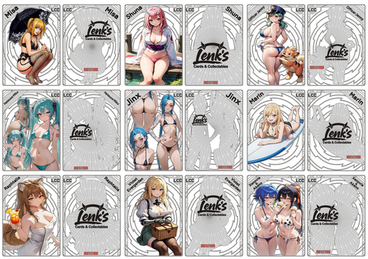 LCC Metal Cards - Waifu (Wave 4 Silver) Pre-Order